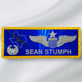 Flight Suit Name Patch - Customizable Metal Name Tag