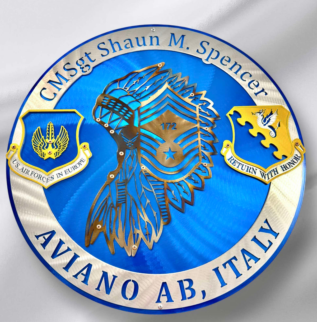 USAF Chief Headdress Circle