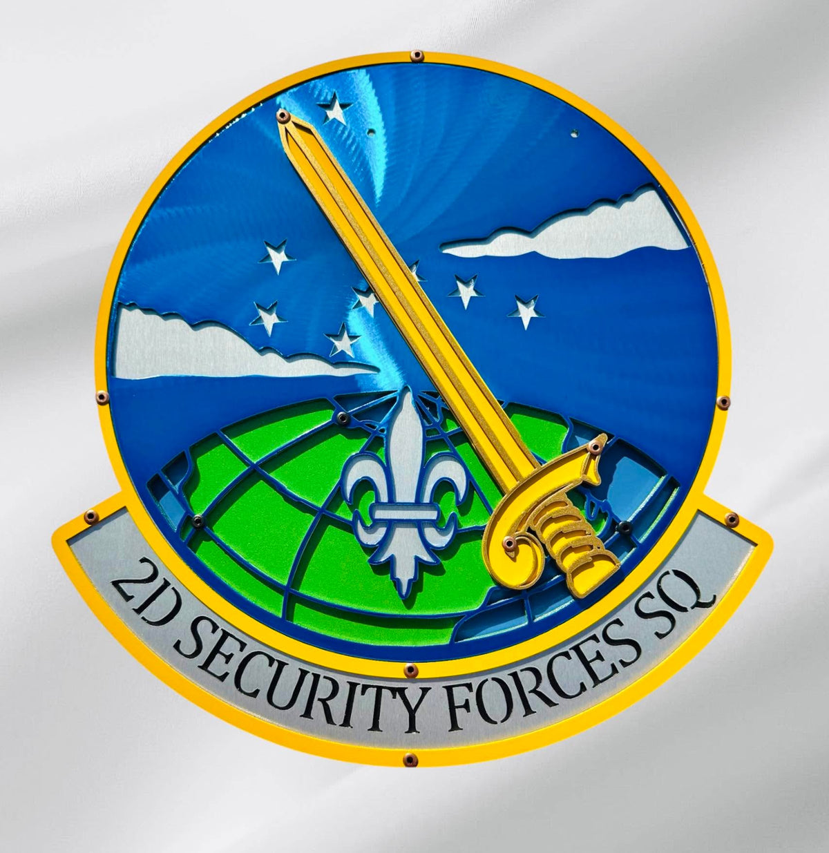 2d Security Forces Squadron Heritage Patch