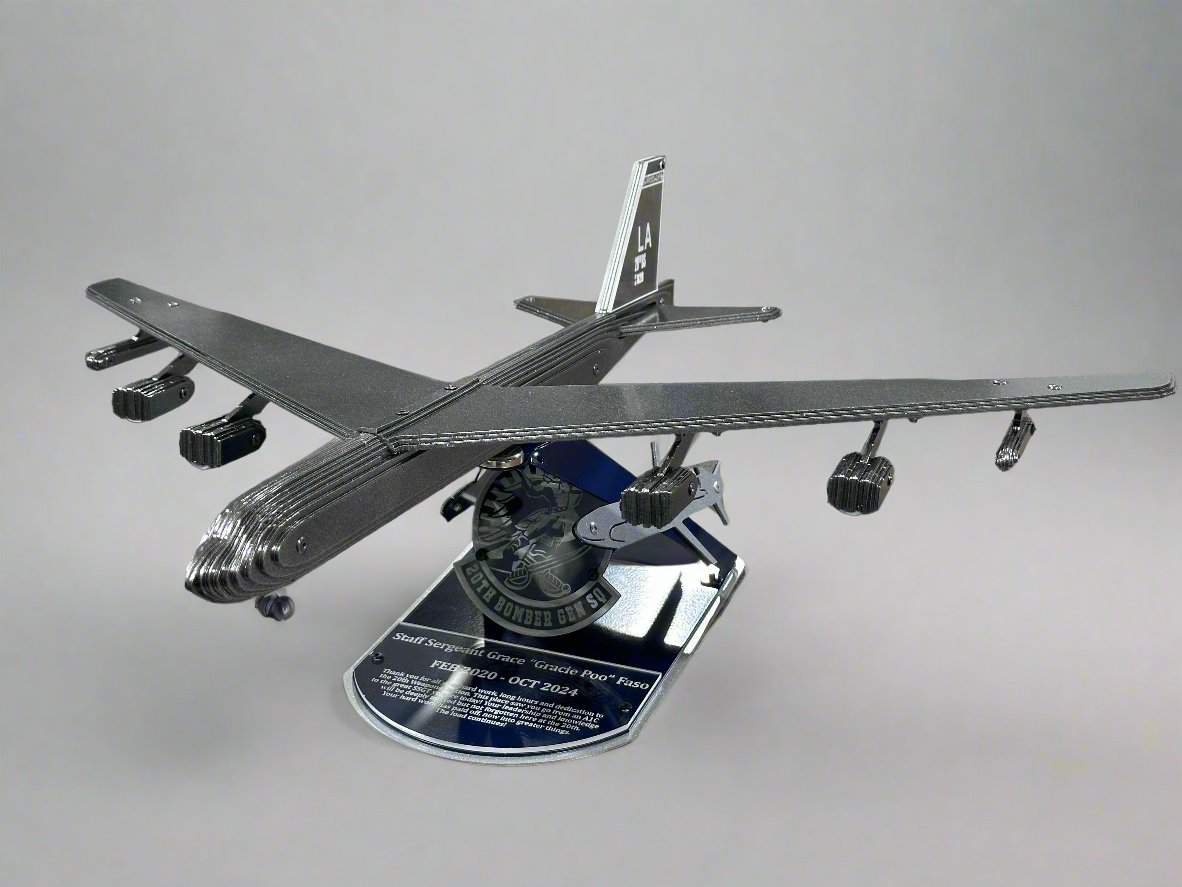 B-52 Full Metal Display with Custom Tail Flash
