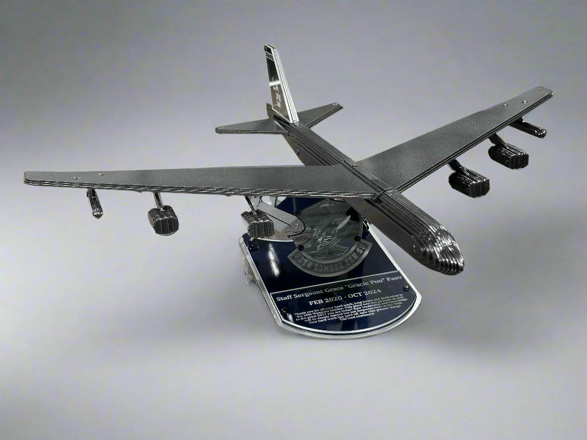 B-52 Full Metal Display with Custom Tail Flash