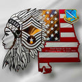 USAF Chief Master Sergeant Headdress Alabama Custom