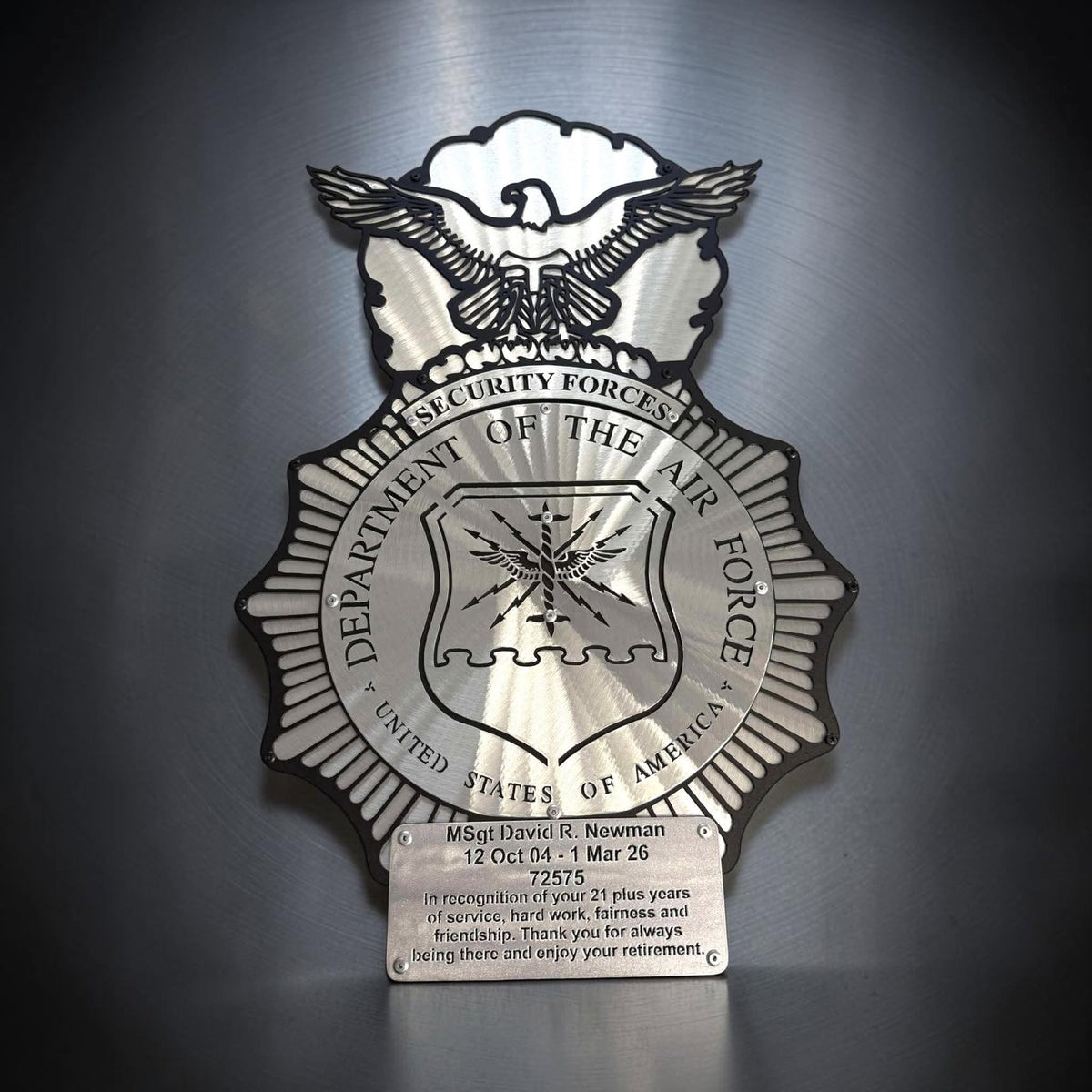 USAF Security Forces Badge