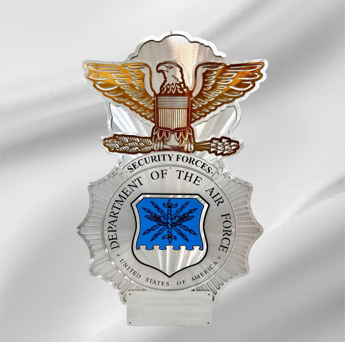 USAF Security Forces Badge Colonel Blend