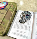 USAF  Non-Custom Chief Master Sergeant CMSgt Headdress Bookmark (4.5")