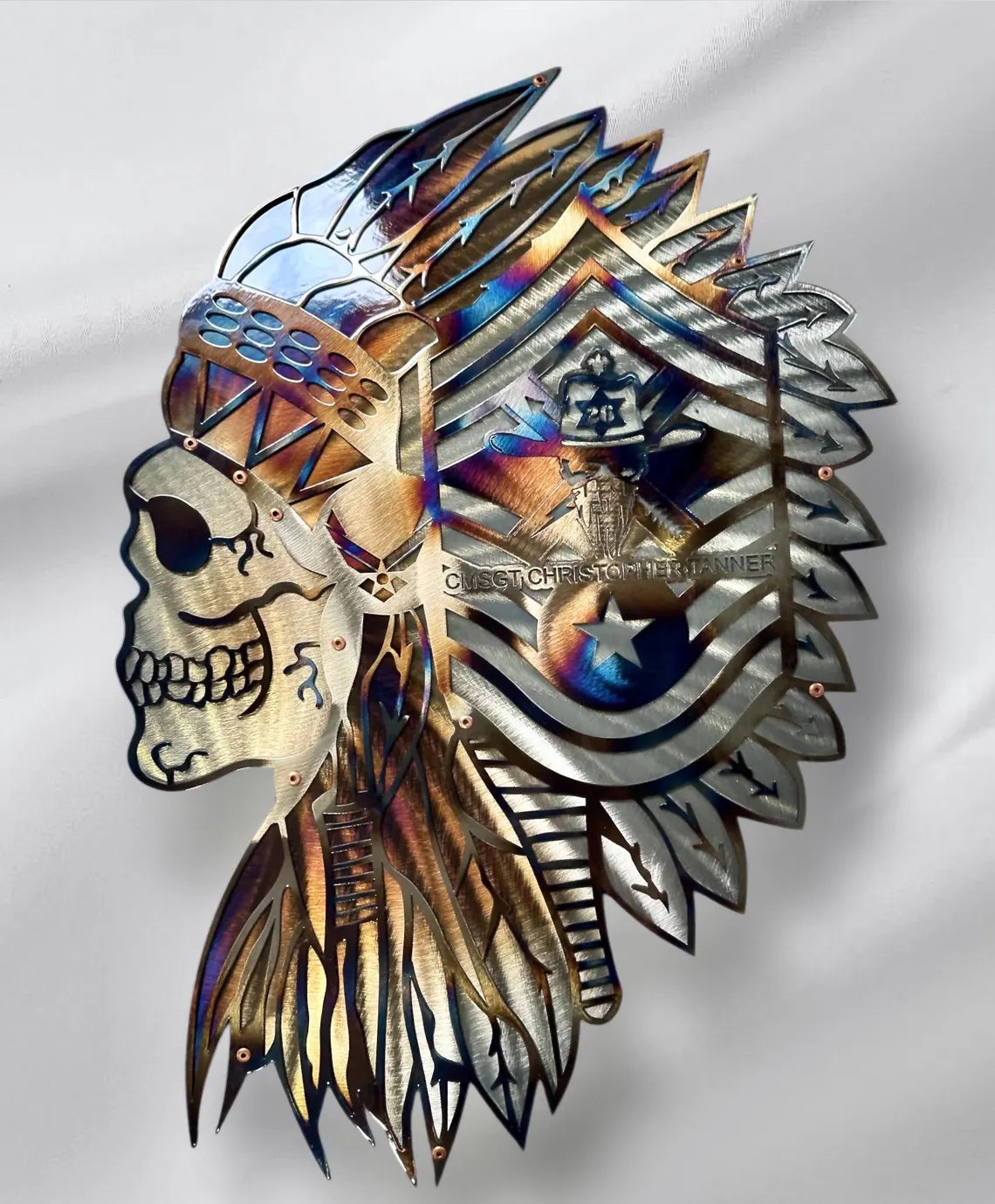 21" USAF Chief Master Sergeant Headdress