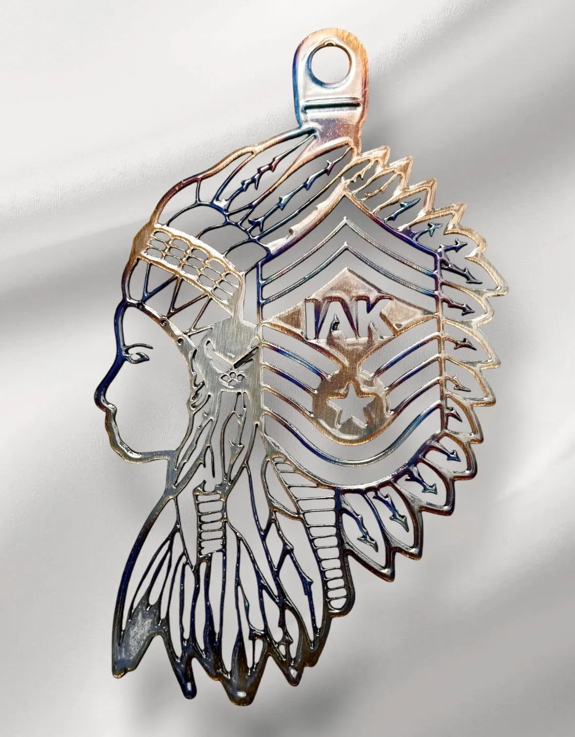 USAF Chief Master Sergeant Headdress Medallion (4.5")