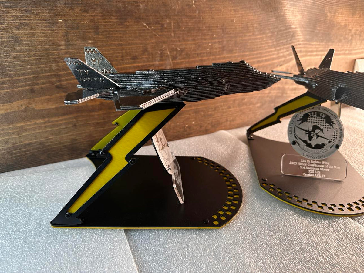 F-35 II Full Metal Display with Custom Tail Flash
